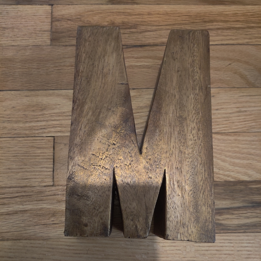Letter Block "M"